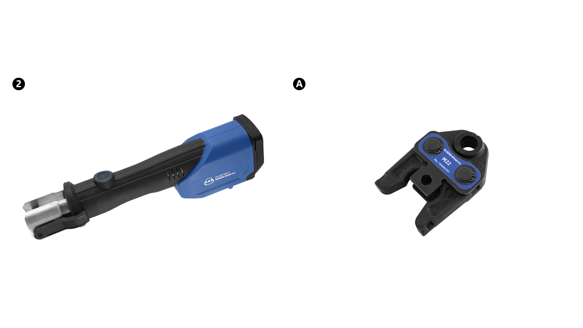 Tools KAN-therm Copper DC 4000 electric press and jaws